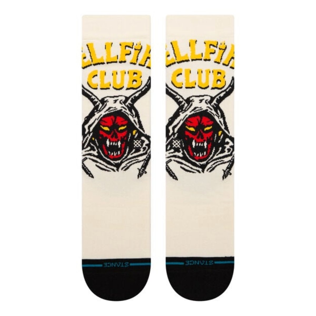 Stance Hellfire Socks in Vintage White - BoardCo