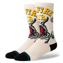 Stance Hellfire Socks in Vintage White - BoardCo