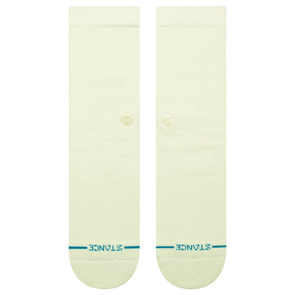 Stance Icon Socks in Green Sand - BoardCo