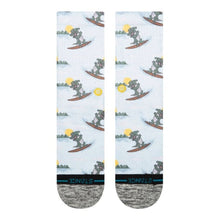 Stance Later Gator Crew Socks in Light Blue - BoardCo