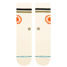 Stance Sun Dial Crew Socks in Cream - BoardCo