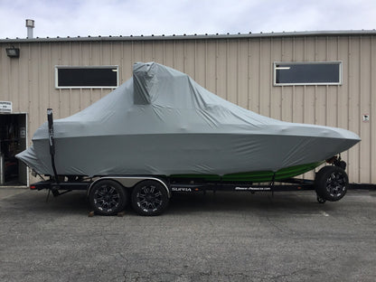 Supra SA With Roswell Pro Edge Tower and Factory bimini Double Up Storage Cover - BoardCo