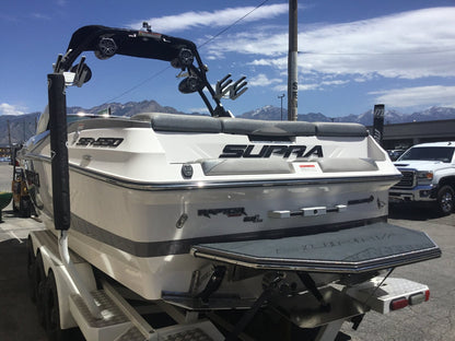 Supra SE550 with ProEdge Tower Double Up Storage Cover - BoardCo