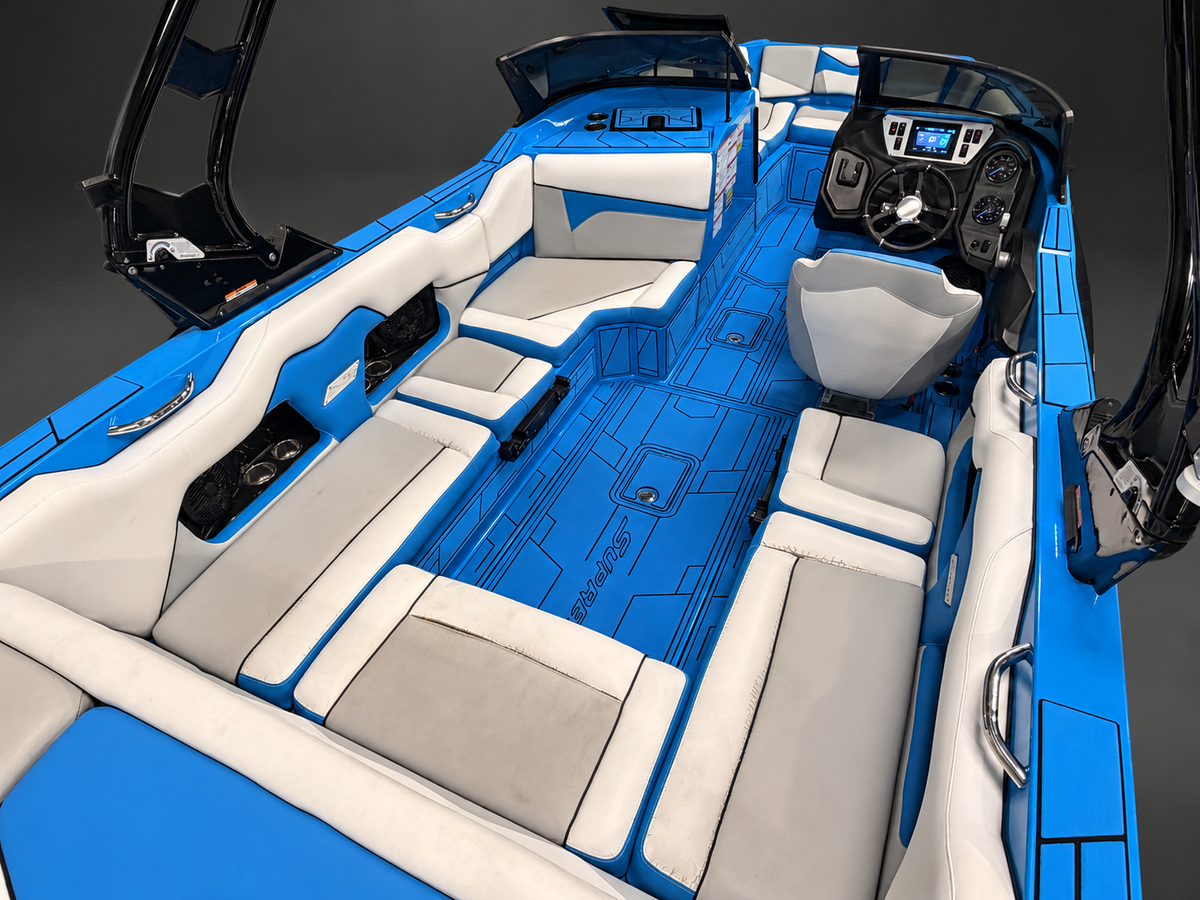 2021 Supreme ZS232 in BLUE w/ WHITE interior
