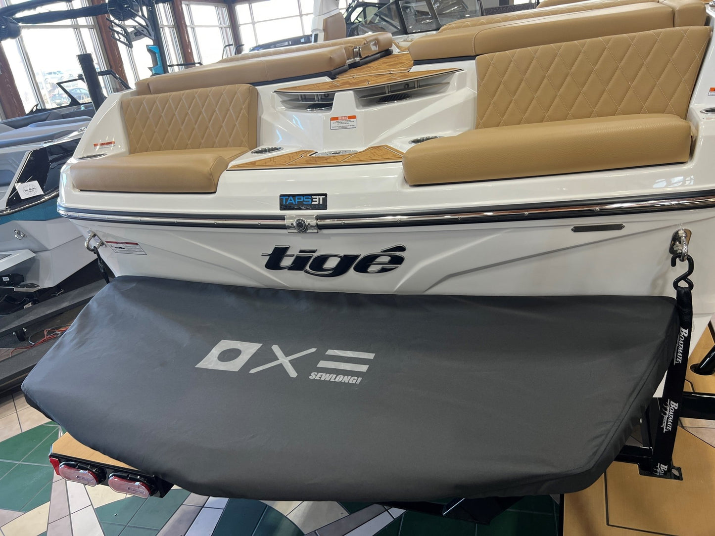 Tige Ultra Cup Holder Swim Platform Cover - BoardCo