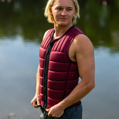 Follow Total Men's Comp Wake Vest in Maroon