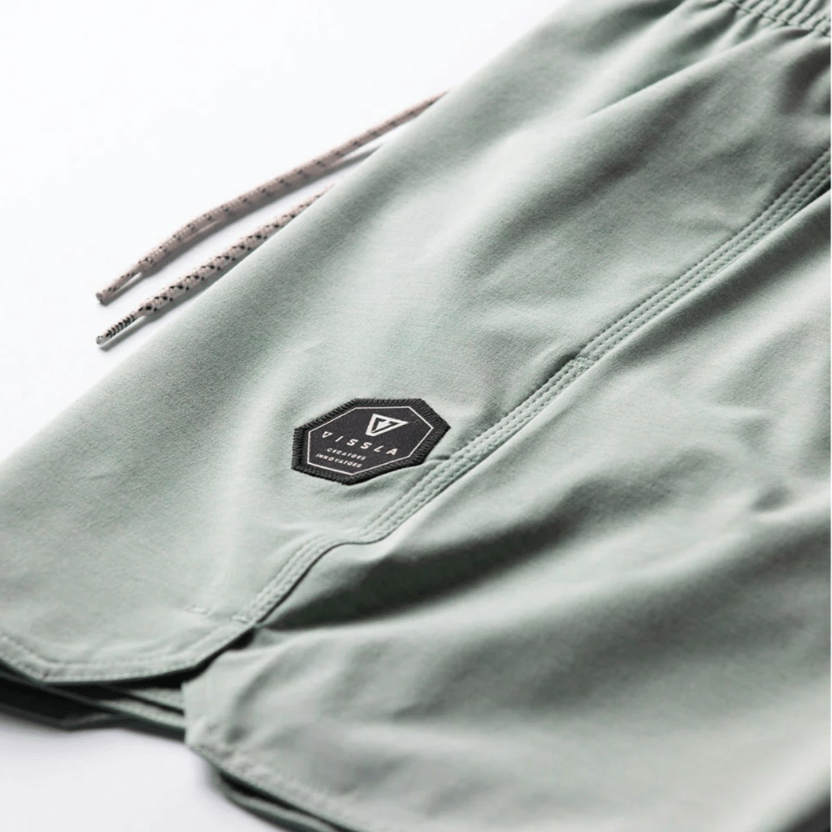 Vissla Breakers 16.5" Ecolastic Boardshorts in Dusty Green - BoardCo