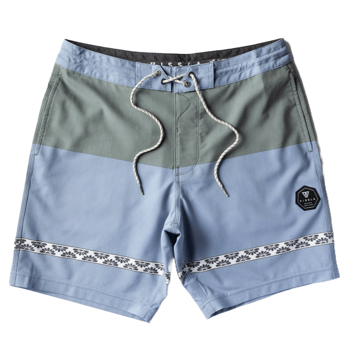 Vissla Four Doors 17.5" Boardshort in Slate - BoardCo