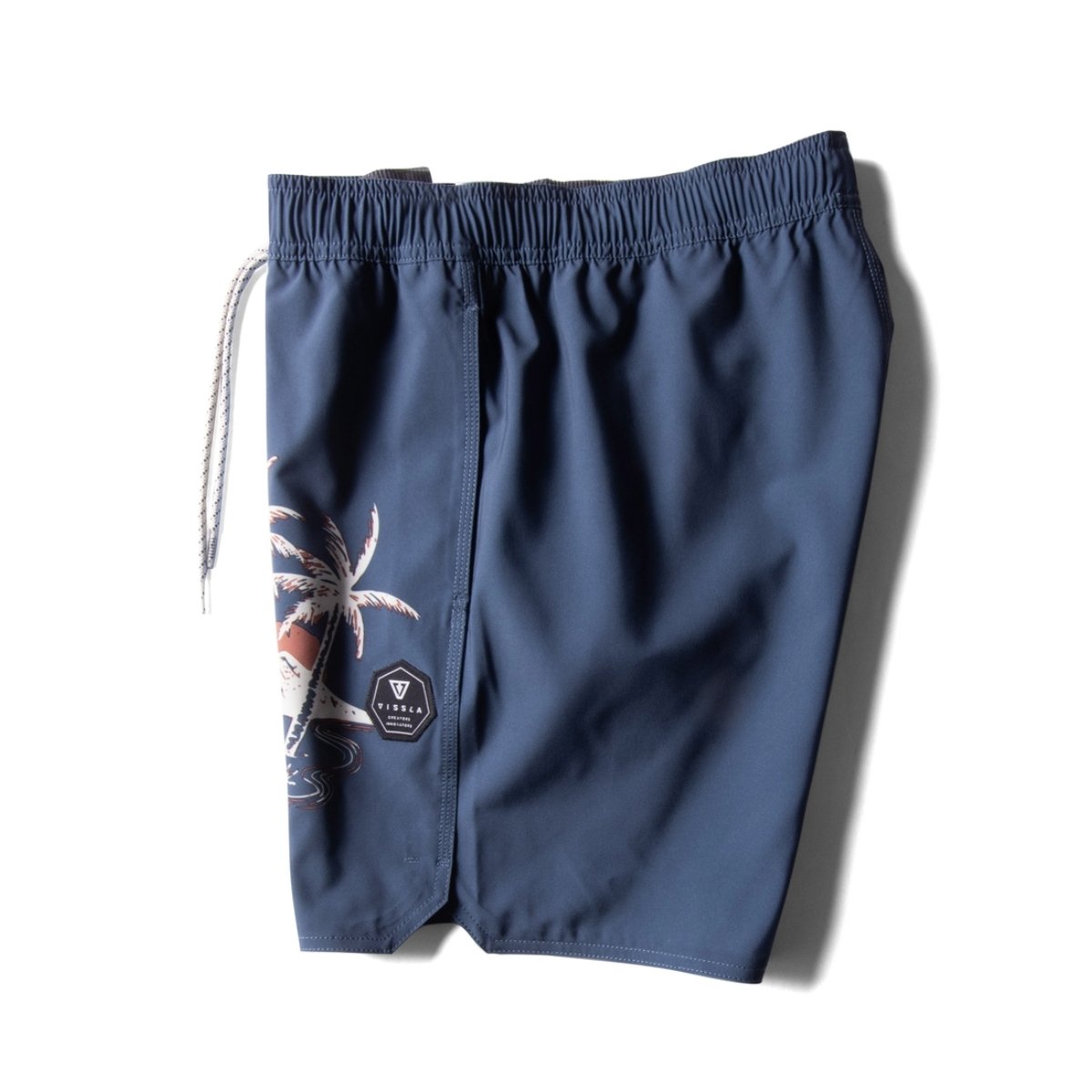 Vissla Le'Ahi 16.5" Ecolastic Boardshorts in Dark Denim - BoardCo