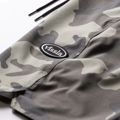 Vissla Long Sets 21" Ecolastic Boardshorts in Camo - BoardCo