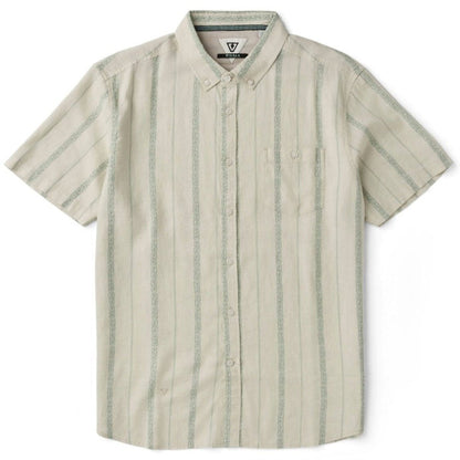 Vissla Lost Coast Short Sleeve Shirt in Vintage White - BoardCo