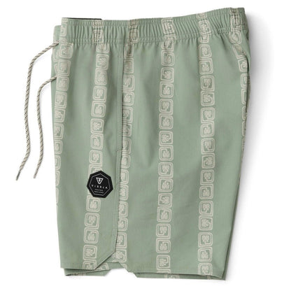 Vissla Lost Cost 16.5" Ecolastic Boardshorts in Sage - BoardCo