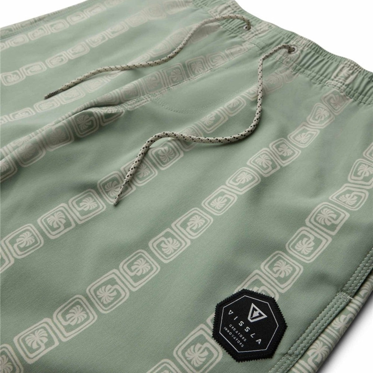 Vissla Lost Cost 16.5" Ecolastic Boardshorts in Sage - BoardCo