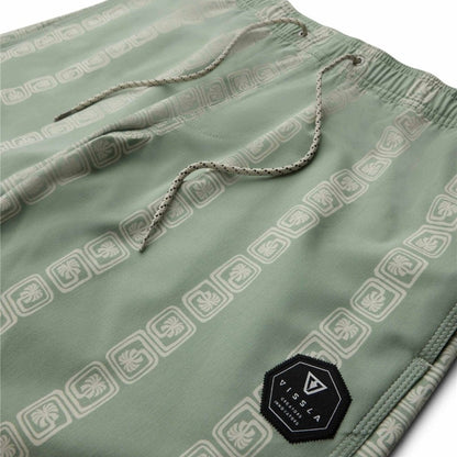 Vissla Lost Cost 16.5" Ecolastic Boardshorts in Sage - BoardCo