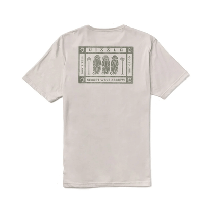 Vissla Mizaru Organic Tee in Bone - BoardCo