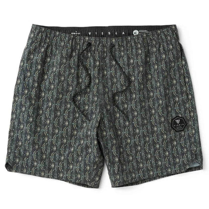 Vissla Out West 16.5" Ecolastic Boardshorts in Phantom - BoardCo