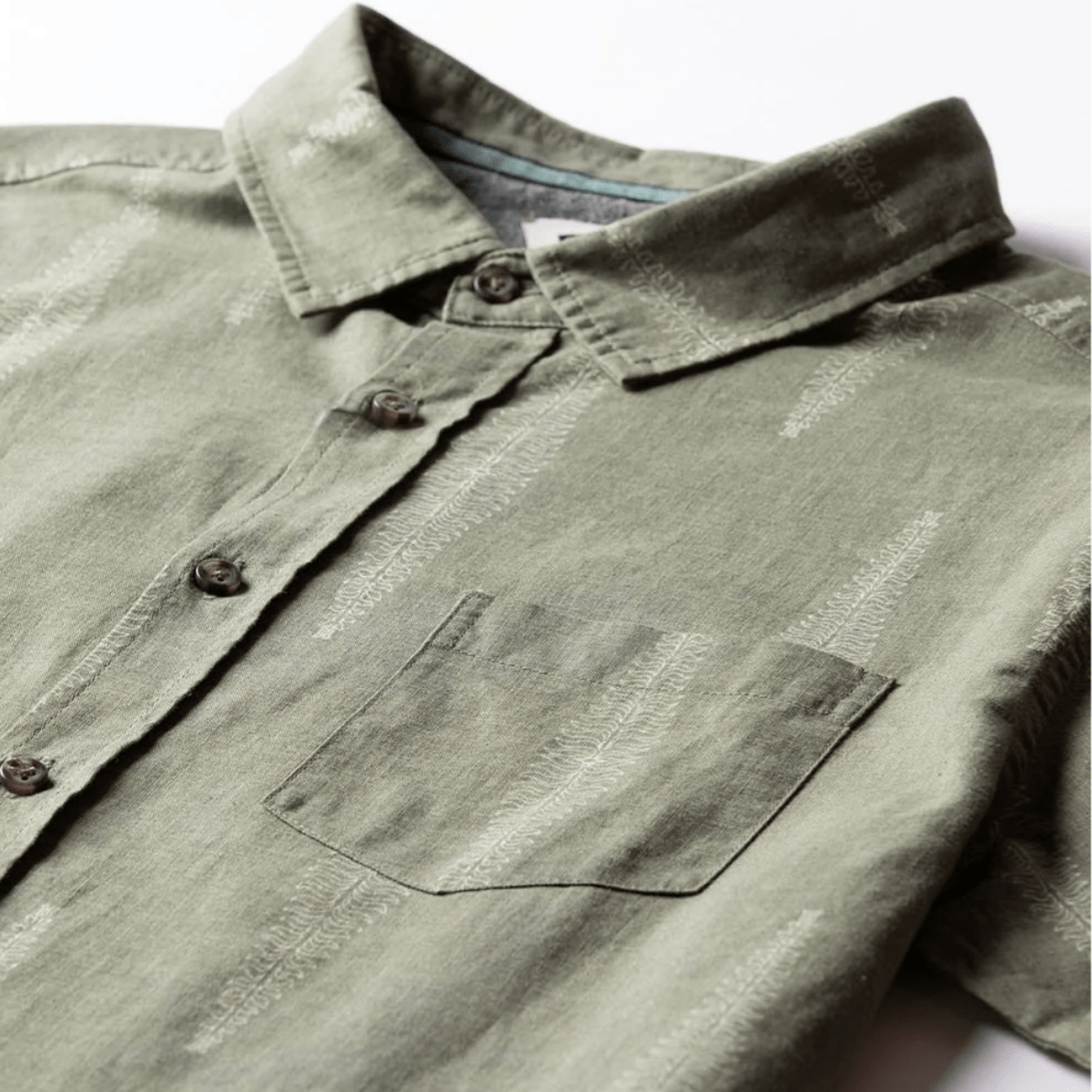Vissla Seaside Eco Short Sleeve Shirt in Surplus - BoardCo