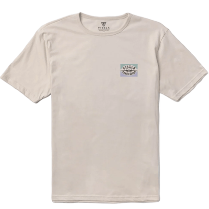 Vissla Shred Heads Organic Tee in Bone - BoardCo