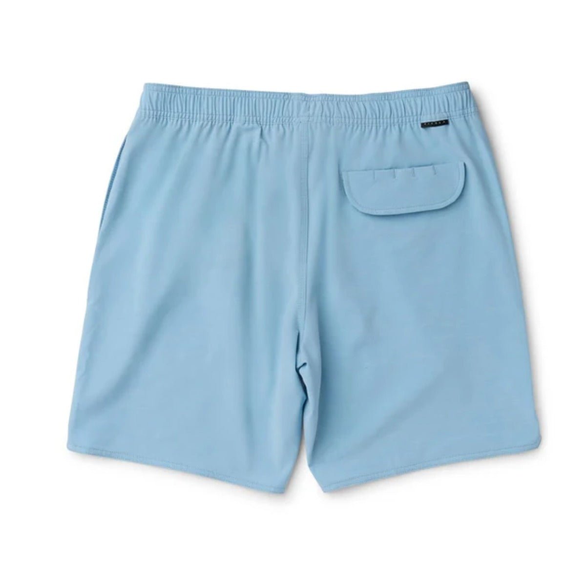 Vissla Solid Sets 17.5" Ecolastic Boardshorts in Coastal Blue - BoardCo