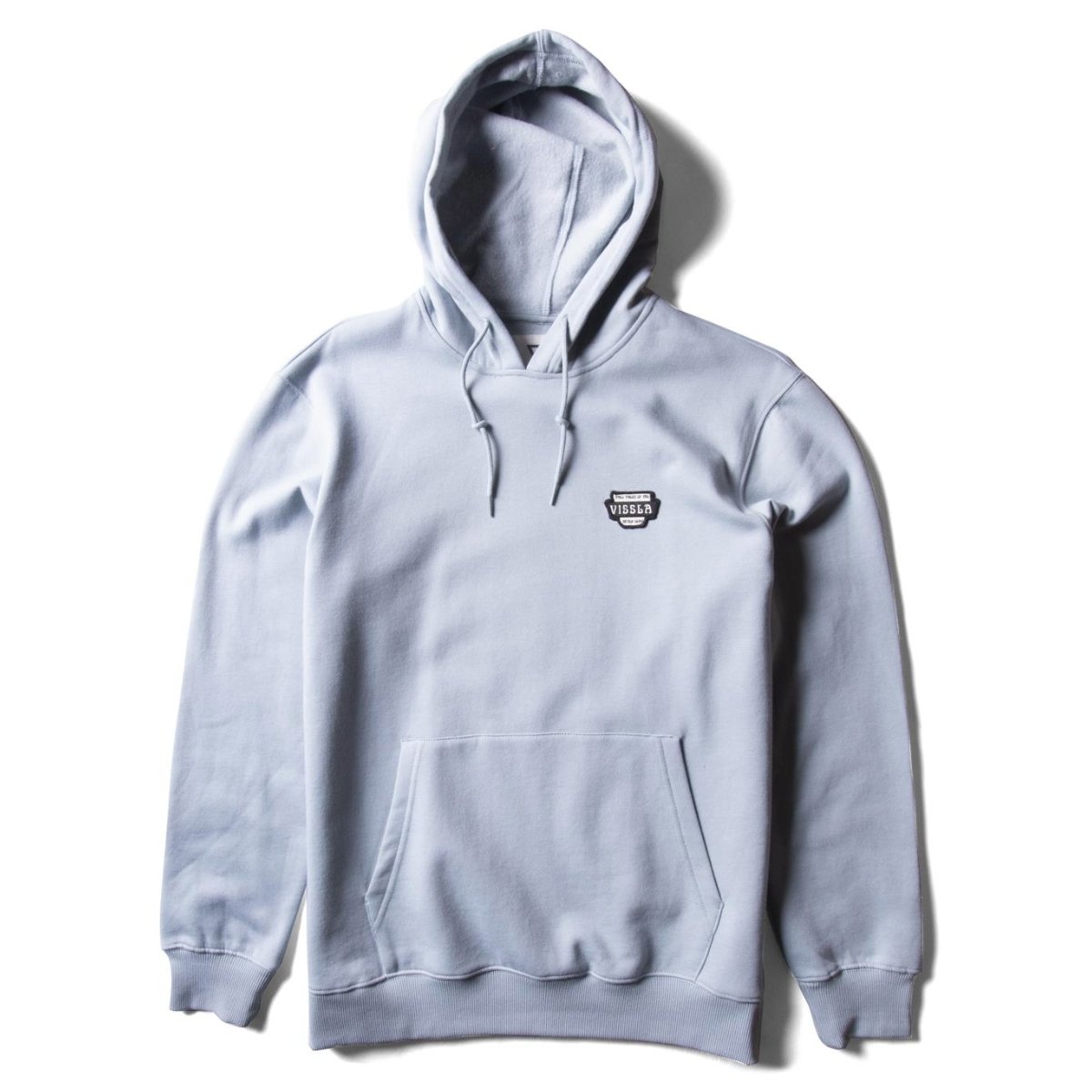 Vissla Solid Sets Eco Pullover Hoodie in Stone Blue - BoardCo