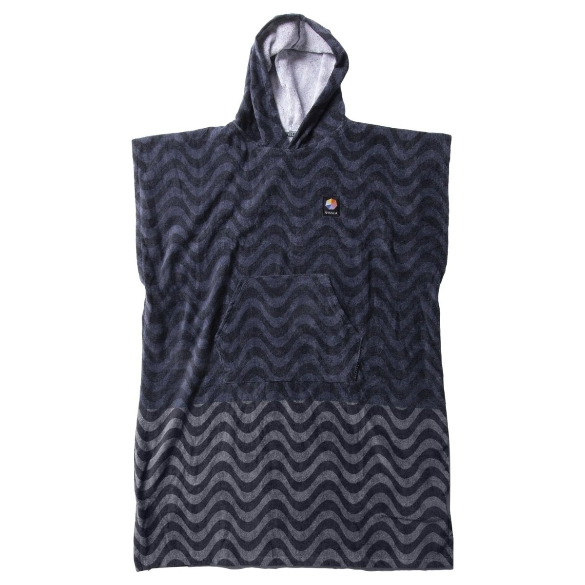 Vissla Spectrum Boys Changing Towel Poncho in Black - BoardCo