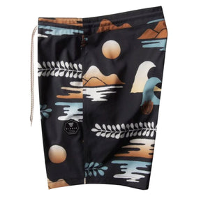 Vissla The Isle 17.5" Boardshort in Black - BoardCo