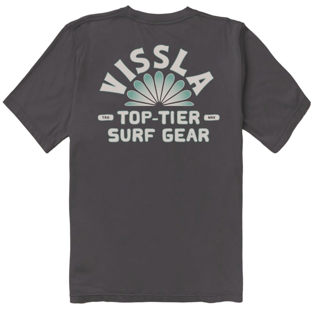 Vissla Top Tier Organic Pocket Tee in Midnight - BoardCo
