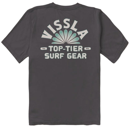 Vissla Top Tier Organic Pocket Tee in Midnight - BoardCo