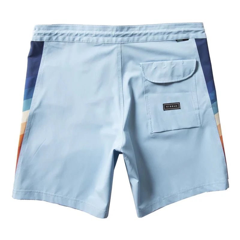 Vissla Trimline 17.5" Boardshort in Pacific Blue - BoardCo