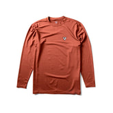 Vissla Twisted Eco LS Rash Guard in Brick Heather - BoardCo