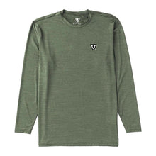 Vissla Twisted Eco Short Sleeve Sun Shirt in Army Heather - BoardCo