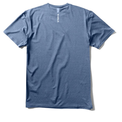 Vissla Twisted Eco SS Rash Guard in Dusk Heather - BoardCo