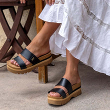 Reef Cushion Vista Higher Women's Sandal in Black