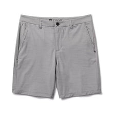 Vuori Pebble Hybrid Shorts in Steel - BoardCo