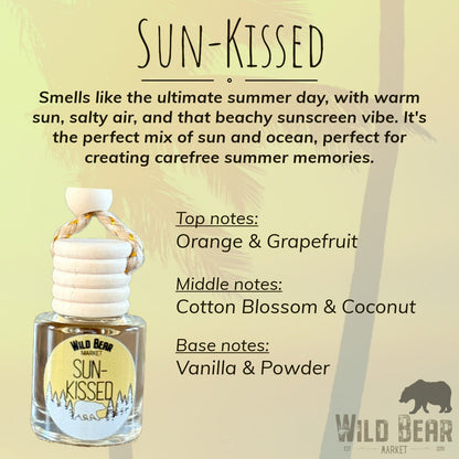 Wild Bear Market Car Freshener - Sun - Kissed - BoardCo