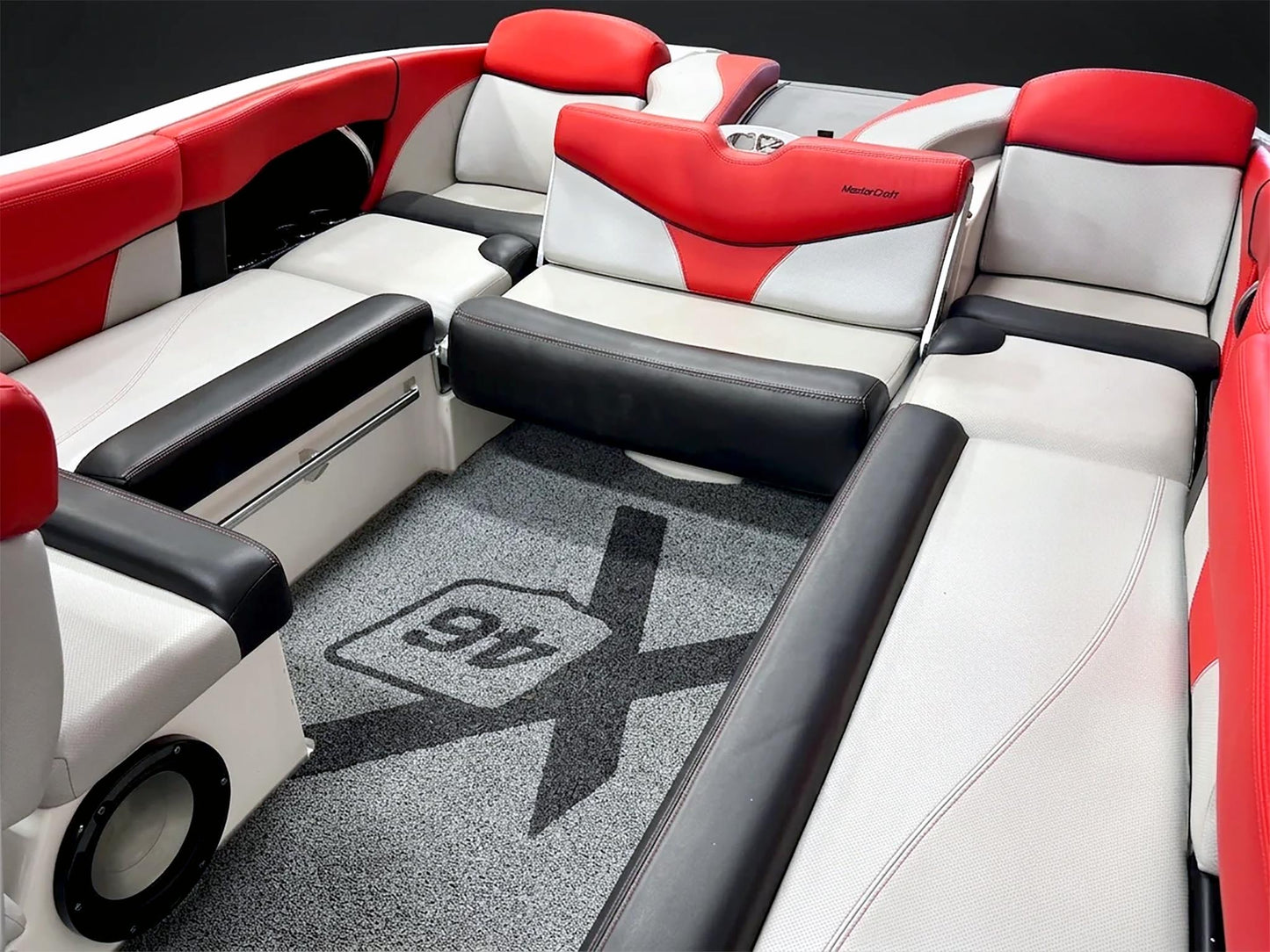 2016 Mastercraft X46 - Red Metal Flake / Black