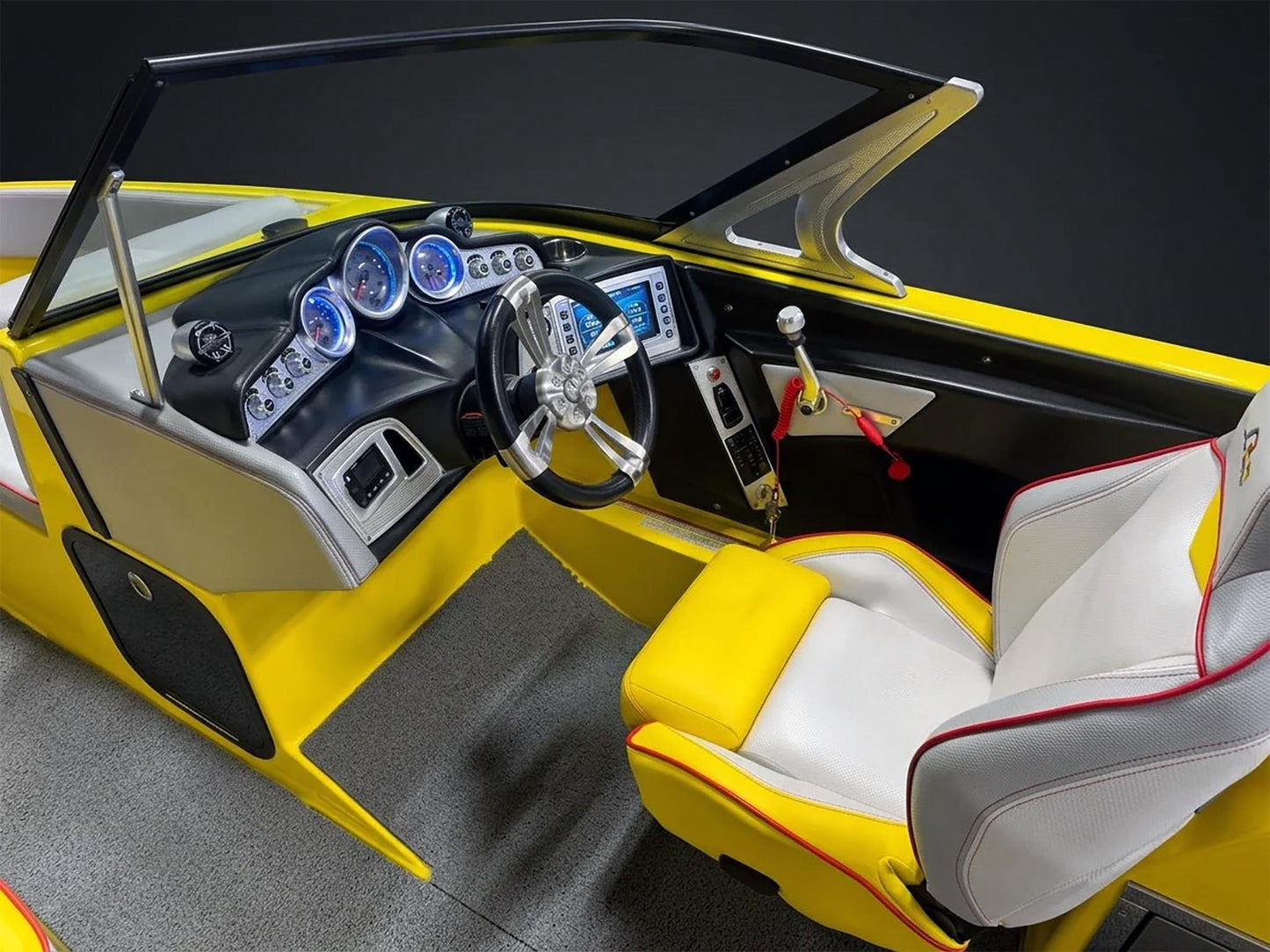 2016 MasterCraft X26 - Blue / Red / Yellow