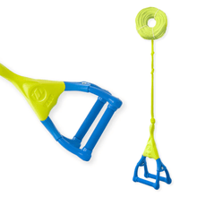 ZUP DoubleZUP Handle & 60' Tow Rope in Yellow Blue - BoardCo