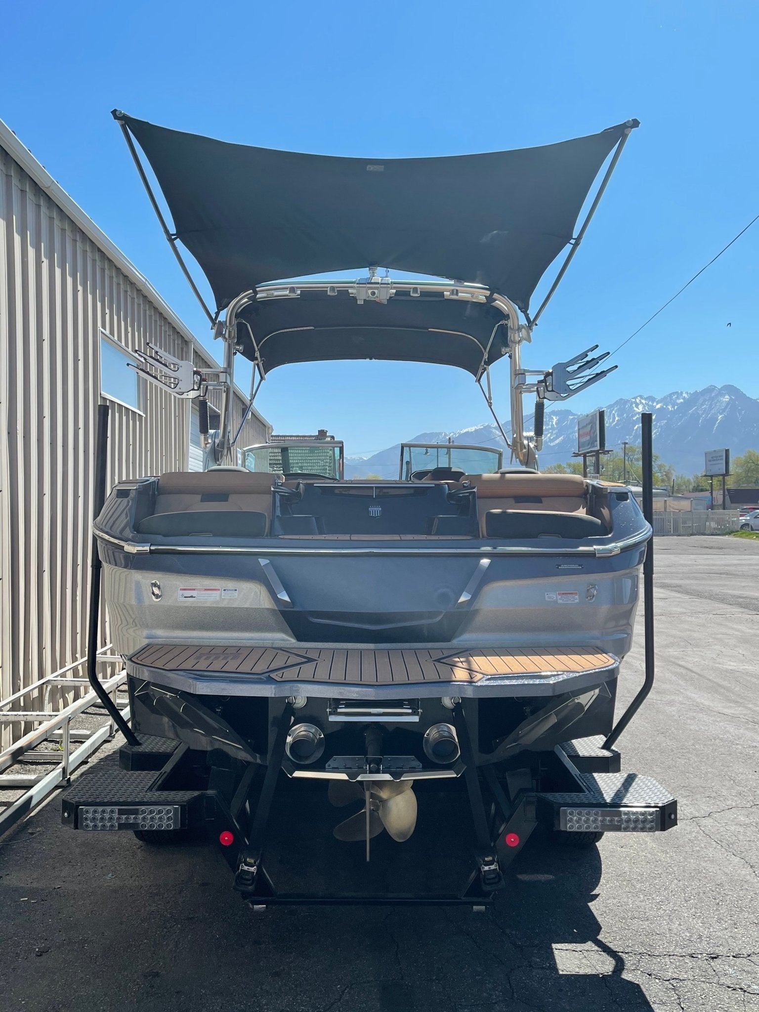 5' MasterCraft Tower Mounted Shade Sail - BoardCo