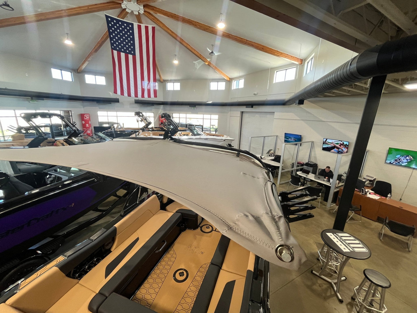 5' MasterCraft Tower Mounted Shade Sail - BoardCo