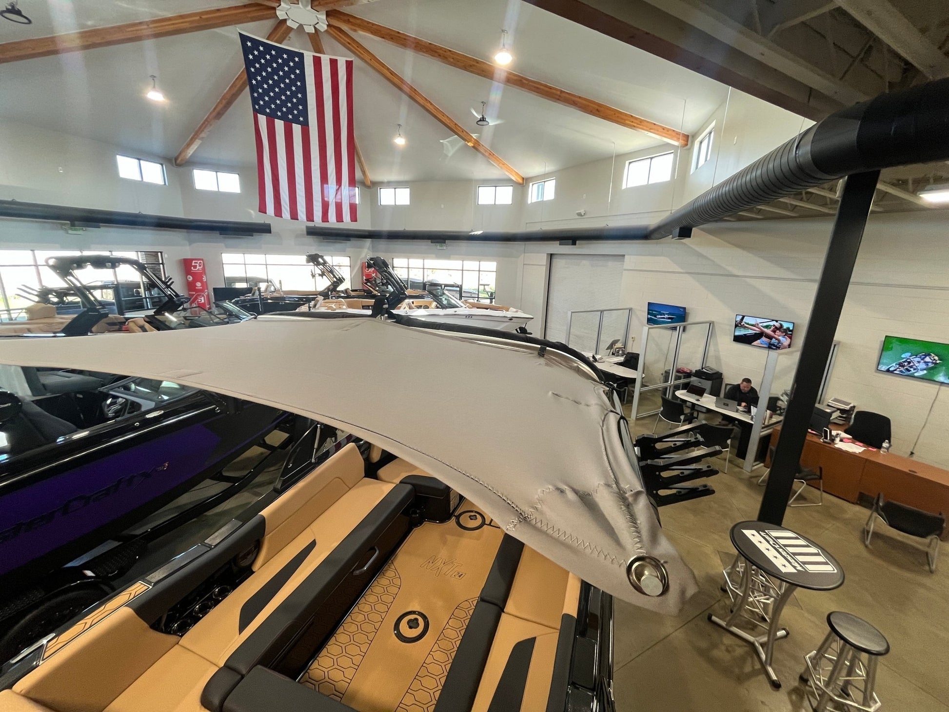 5' MasterCraft Tower Mounted Shade Sail - BoardCo