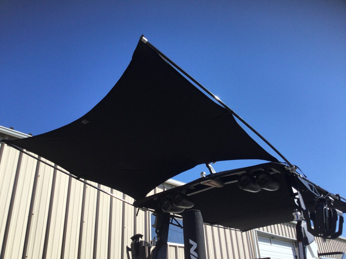 5' Nautique G Folding Canopy Top Mounted Shade Sail (97" - 99" Wide) - BoardCo