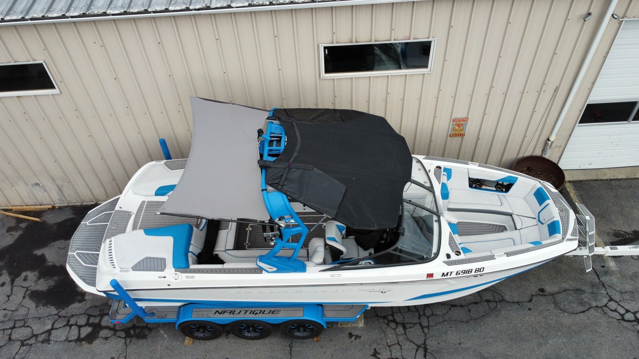5' Nautique G Tower Mounted Shade Sail – BoardCo