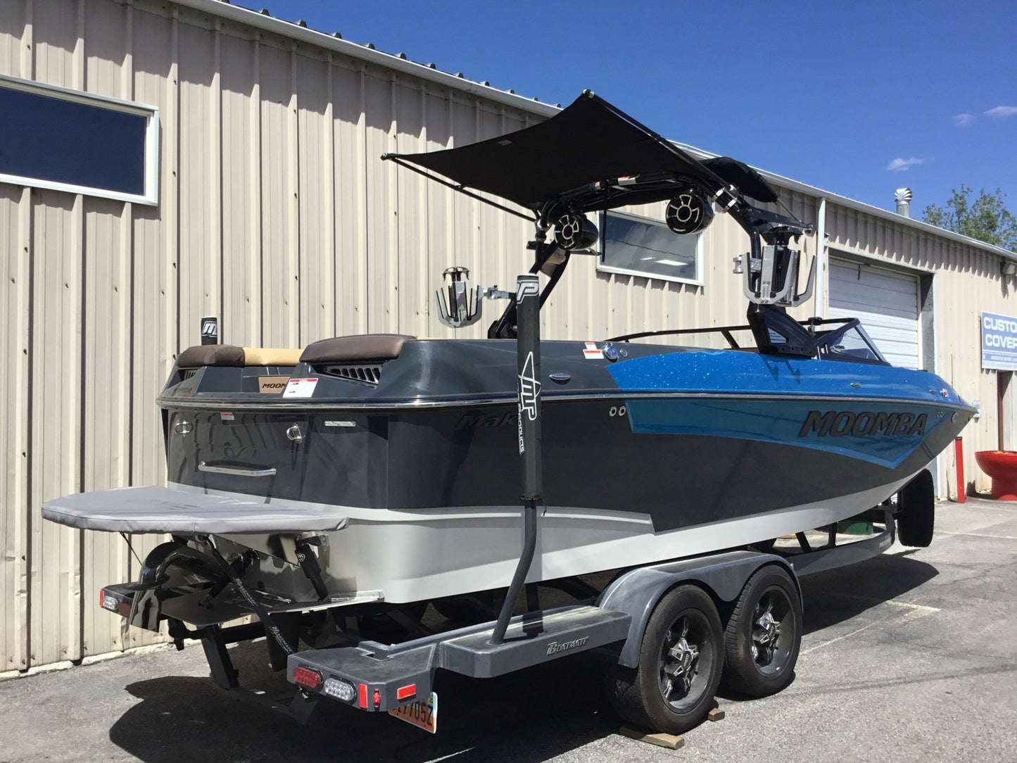 5' Skier's Choice - Moomba -Supra - Aviator/A3/PRO Tower Mounted Shade Sail - BoardCo