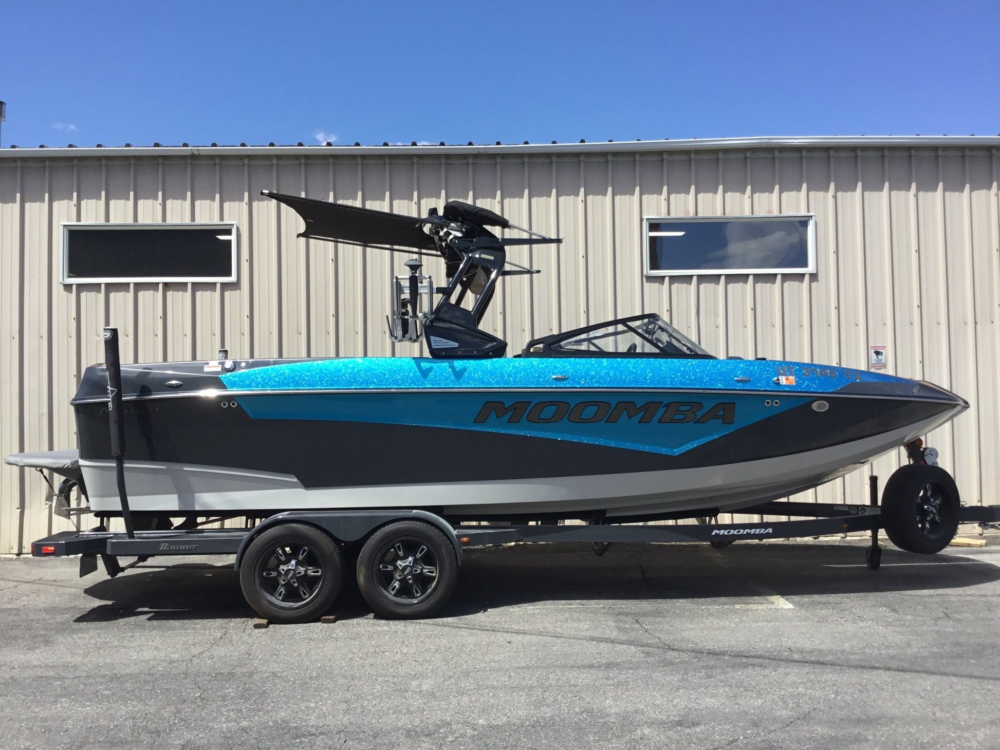 5' Skier's Choice - Moomba -Supra - Aviator/A3/PRO Tower Mounted Shade Sail - BoardCo