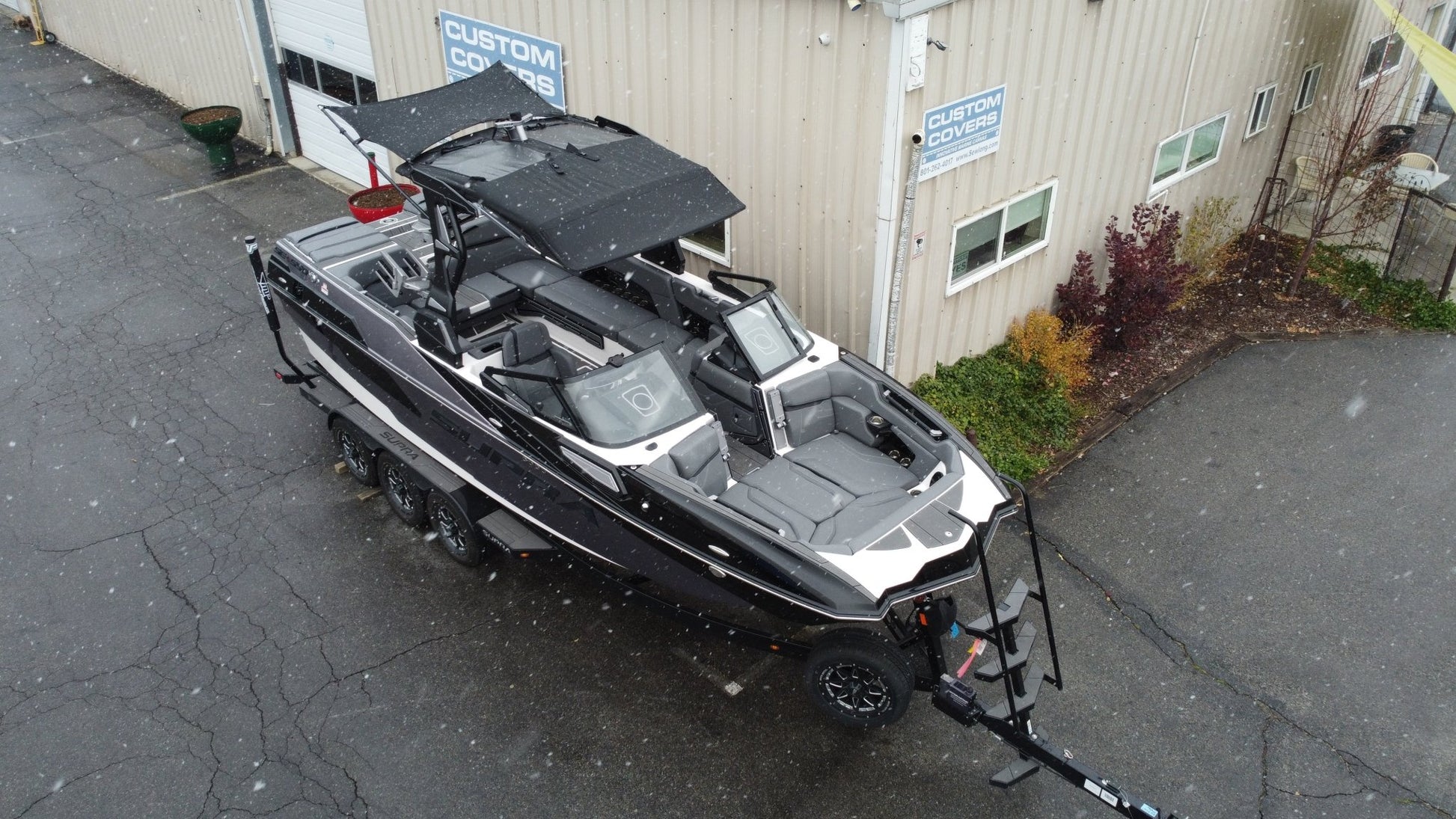 5' Supra FX1 Tower Mounted shade Sail - BoardCo