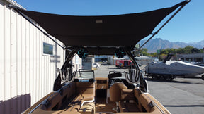 8' Folding Canopy Mounted Shade Sail, 71" - 73" Wide - BoardCo