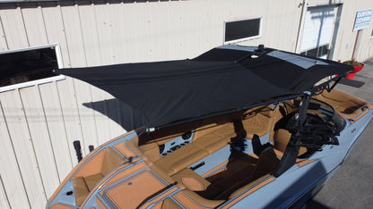 8' Folding Canopy Mounted Shade Sail, 83"-85" Wide - BoardCo