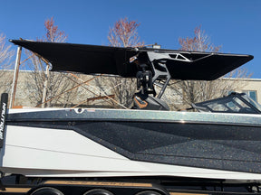 8' Folding Canopy Mounted Shade Sail, 83"-85" Wide - BoardCo