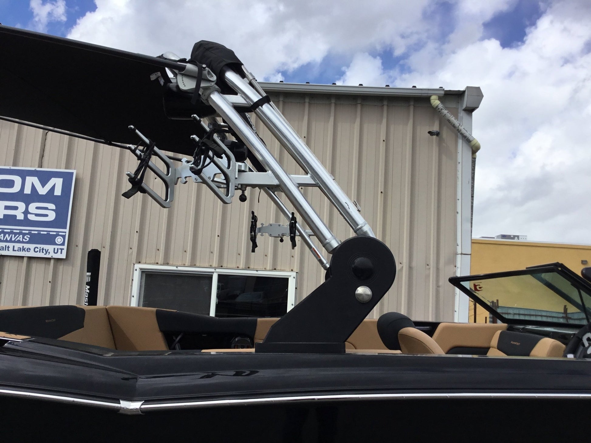 8' MasterCraft Tower Mounted Shade Sail - BoardCo